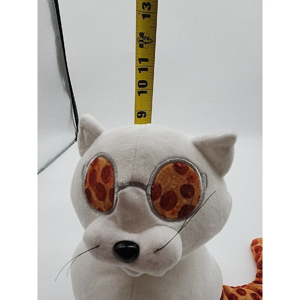 Fun Express Plush Cat Pizza Glasses And Tail Smoke Free Home EUC‎